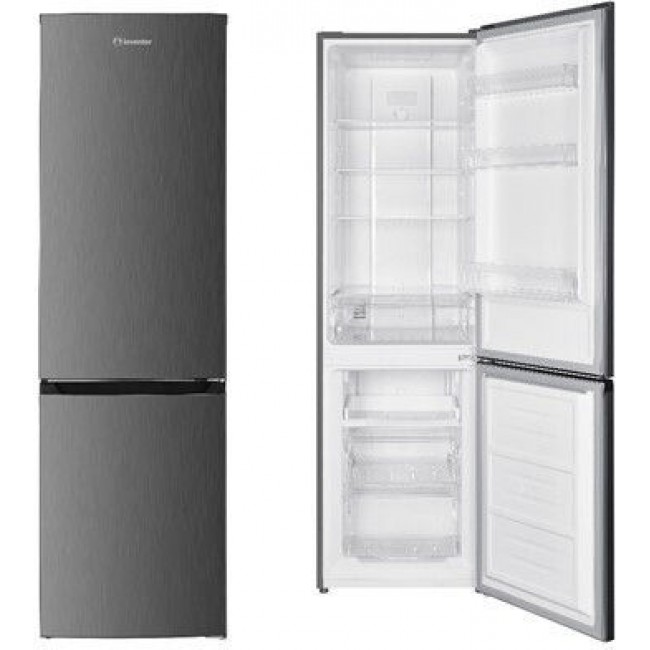 Inventor PSC18155IN Ψυγειοκαταψύκτης 253lt NoFrost Υ181xΠ55xΒ60εκ. Inox