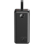 XO PR240 Power Bank Γρήγορης Φόρτισης USB-C 20W/USB-A 22.5W με οθόνη 30000mAh