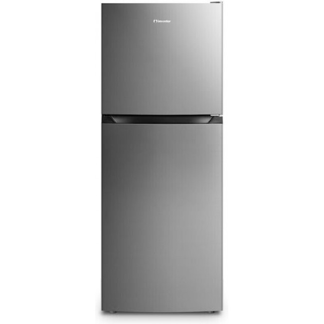 Inventor DPC143NFI Ψυγείο Δίπορτο 197lt Total NoFrost Υ143xΠ55xΒ56εκ. Inox 