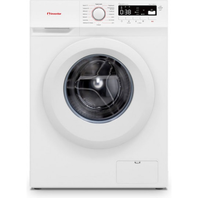 Inventor GA1014W Πλυντήριο Ρούχων 10kg με Τεχνολογία Ατμού 1400 Στροφών