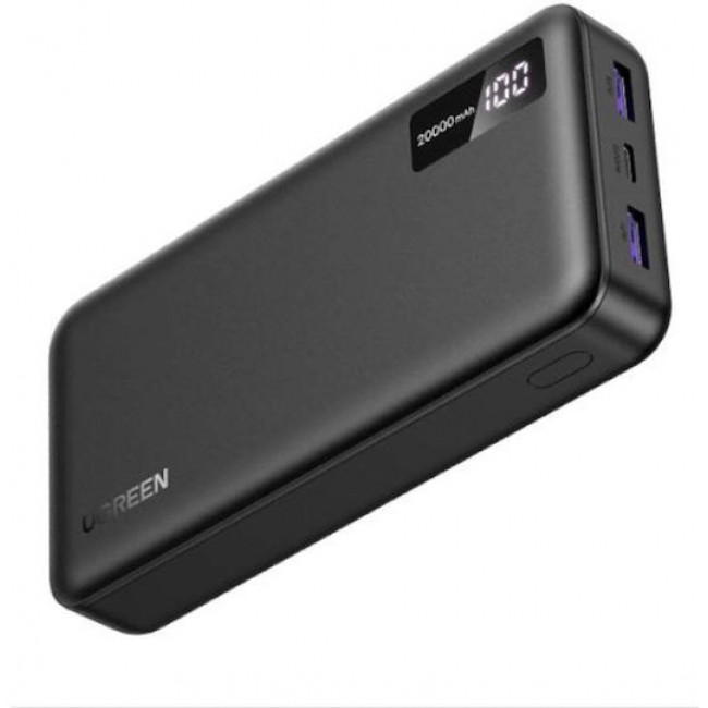 UGREEN PB312 POWER BANK 25683 20000MAH 20W PDX1 & QC3.0X2