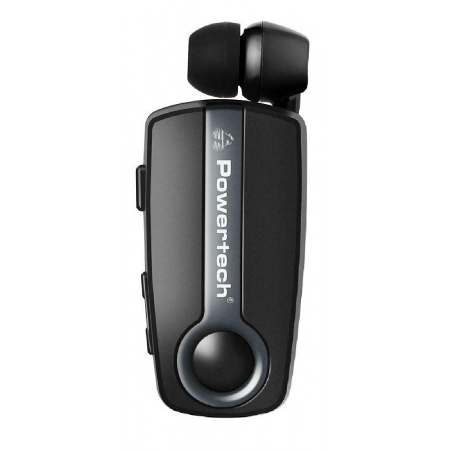 Powertech PT-998 Klipp 2 In-ear Bluetooth Handsfree Ακουστικό Πέτου Γκρι * Powertech PT-998 Klipp 2 In-ear Bluetooth Handsfree Ακουστικό Πέτου Γκρι *