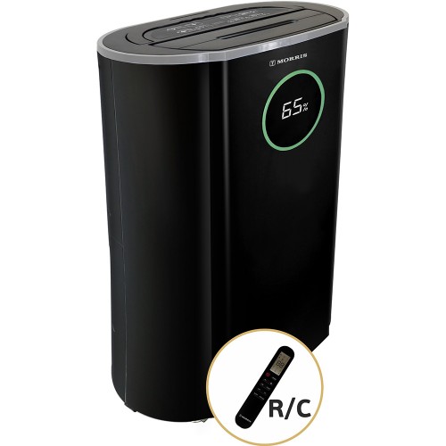 Morris MDP-24310HI Μαυρος Αφυγραντήρας με Ιονιστή 24lt *