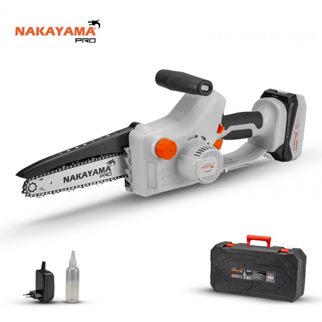 Nakayama EC1600 Κλαδευτικό Αλυσοπρίονο Μπαταρίας 2.1kg με Λάμα 20cm  *