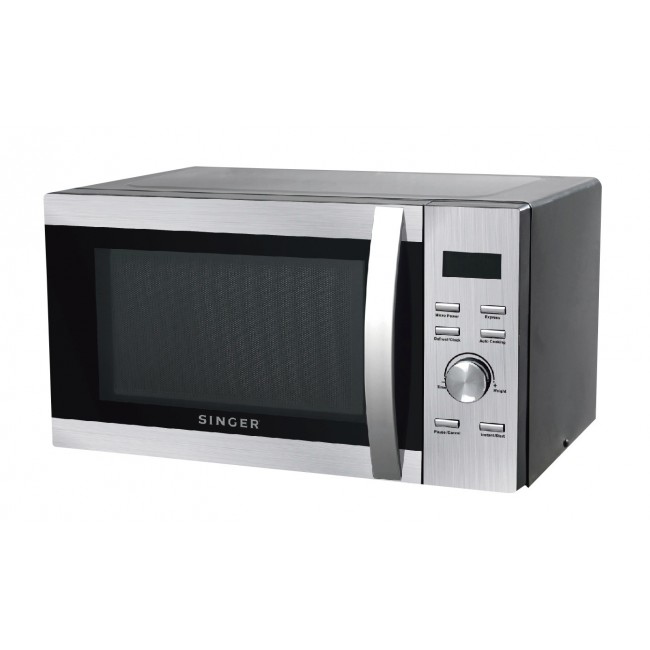 Singer SMWO-23SI-WGDG Inox Φούρνος Μικροκυμάτων με Grill 23lt 