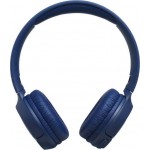 JBL Tune 500BT Blue OnEar Bluetooth Headphones w Earcup Control