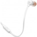 JBL T110 Λευκά Ενσύρματα  Ακουστικά *