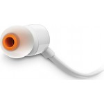 JBL T110 Λευκά Ενσύρματα  Ακουστικά *