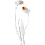 JBL T110 Λευκά Ενσύρματα  Ακουστικά *