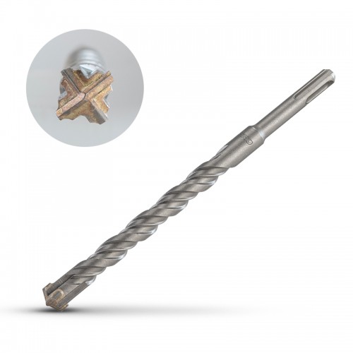 Bormann Pro BHT4736 Τρυπάνι SX4 SDS-PLUS Τετράκοπο 10x310mm 