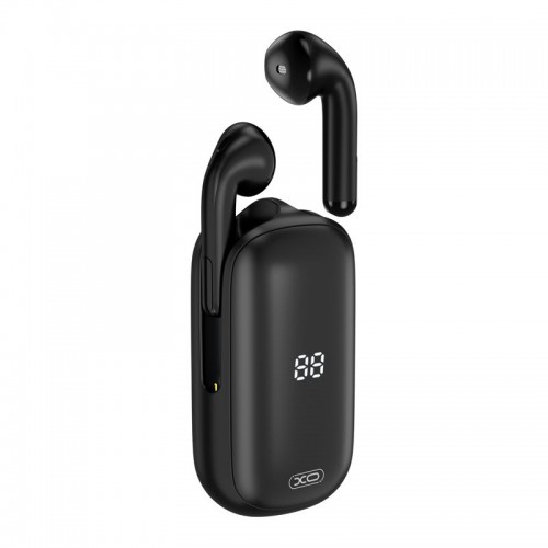XO X6 Μαύρα Bluetooth Handsfree Ακουστικά Με Θήκη Φόρτισης