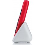 Motorola T301 Κόκκινο/Γκρι Ασύρματο Τηλέφωνο Με Aνοιχτή Aκρόαση