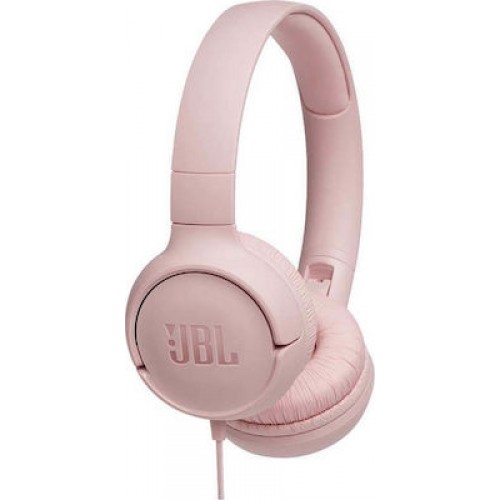 JBL Tune 500 Ροζ Ενσύρματα Ακουστικά Κεφάλης *