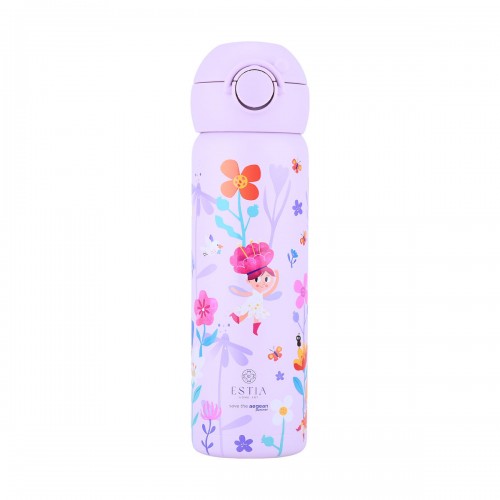 Estia 01-34191 Wonder Bottle Save The Aegean Παιδικό Παγούρι Θερμός Ανοξείδωτο με Καλαμάκι Non Spill 500ml