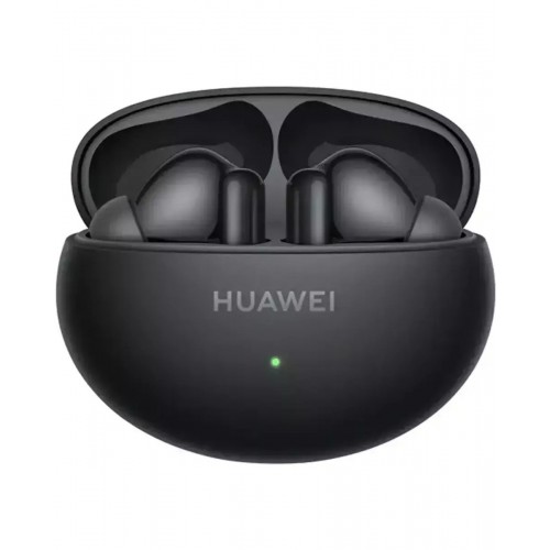 Huawei FreeBuds 6i Μαύρα Bluetooth Handsfree Ακουστικά με Αντοχή στον Ιδρώτα και Θήκη Φόρτισης 