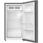 United Μονόπορτο Ψυγείο 83lt Υ85xΠ44.4xΒ45.6εκ. Inox UND-0862X*