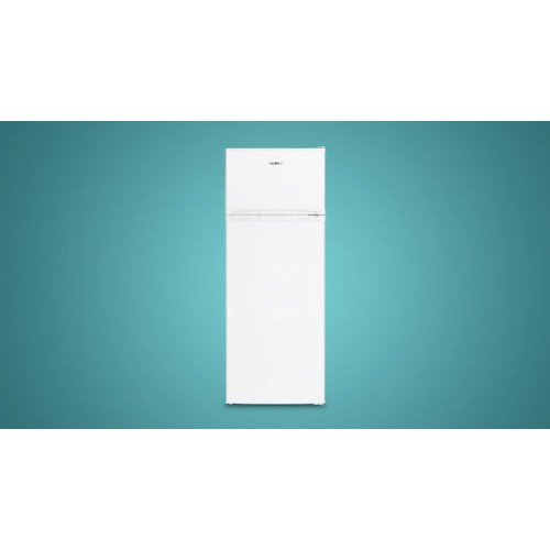 Nobu NBD143WE Ψυγείο Δίπορτο 206lt Υ143xΠ56xΒ54.5εκ. Λευκό (ανοιχτη συσκευασια) *