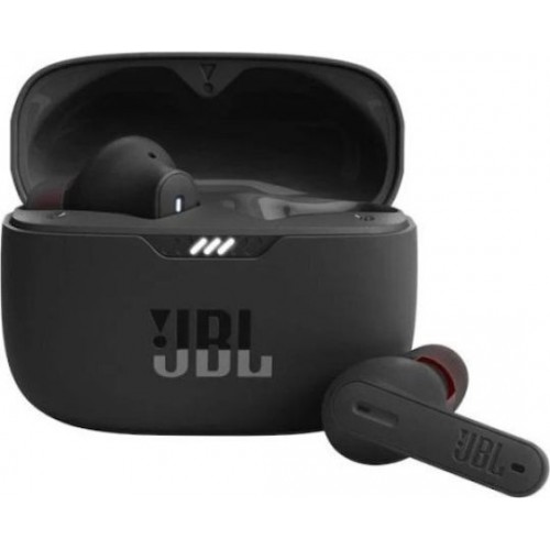 JBL Tune 245NC In-ear Bluetooth Handsfree Μαύρα Ακουστικά με Αντοχή στον Ιδρώτα και Θήκη Φόρτισης 
