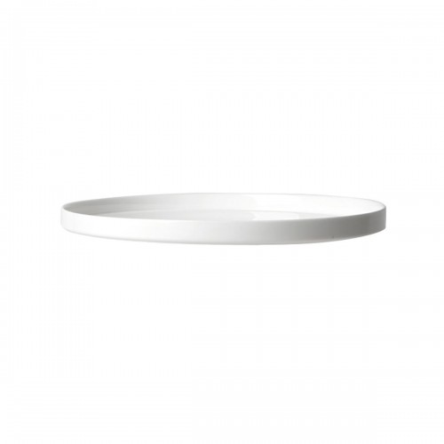 Estia 07-43490 Edge Ρηχό Πιάτο Οπαλίνας 21cm Λευκό *