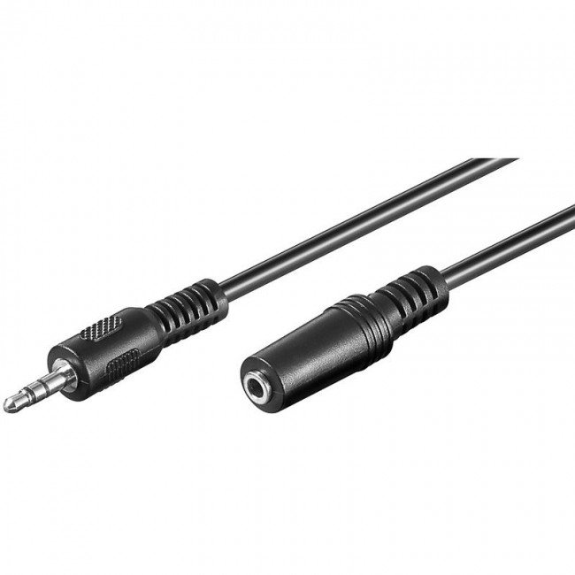 ATC Καλώδιο Προέκτασης Ήχου AUX Jack 3.5mm Αρσενικό σε Θηλυκό 1,5m