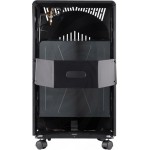 United UHG-842 Κεραμική Σόμπα Υγραερίου 4200W με 3 Εστίες & Σύστημα Ασφαλείας Μαύρη