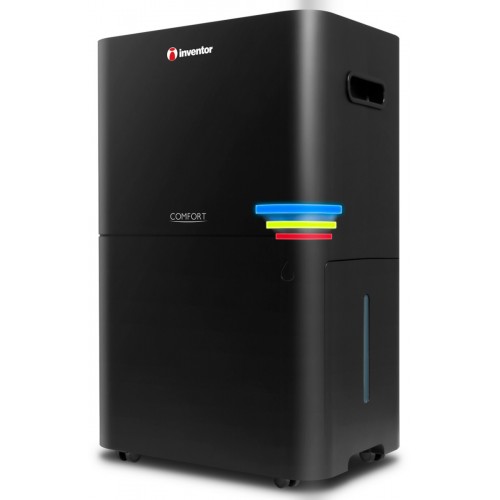 Inventor Comfort CF-WUHIB-16L Αφυγραντήρας & Καθαριστής Αέρα 16L με Wi-Fi, Ιονιστή & HEPA Μαύρος 
