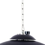 Eurolamp 300-42100 Κρεμαστή Θερμάστρα Αλογόνου 2000W IP24 για Χώρους έως 25m² Μαύρη Eurolamp 300-42100 Κρεμαστή Θερμάστρα Αλογόνου 2000W IP24 για Χώρους έως 25m² Μαύρη