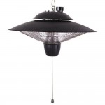Eurolamp 300-42100 Κρεμαστή Θερμάστρα Αλογόνου 2000W IP24 για Χώρους έως 25m² Μαύρη Eurolamp 300-42100 Κρεμαστή Θερμάστρα Αλογόνου 2000W IP24 για Χώρους έως 25m² Μαύρη