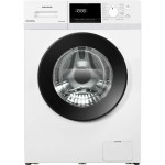 United UWM-9145BS Πλυντήριο Ρούχων 9kg 1400 Στροφών Inverter με Ατμό Λευκό