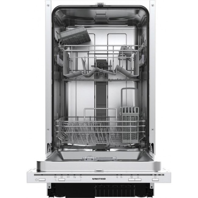 United DWU-10452BI Εντοιχιζόμενο Πλυντήριο Πιάτων 45cm 10 Σερβίτσια Inox * United DWU-10452BI Εντοιχιζόμενο Πλυντήριο Πιάτων 45cm 10 Σερβίτσια Inox *