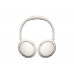 QCY H2S Λευκά Lite Ασύρματα Over-Ear Ακουστικά Bluetooth 6.0 με ENC & 60h Αυτονομία 