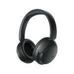 QCY H2S Μαύρα Lite Ασύρματα Over-Ear Ακουστικά Bluetooth 6.0 με ENC & 60h Αυτονομία 
