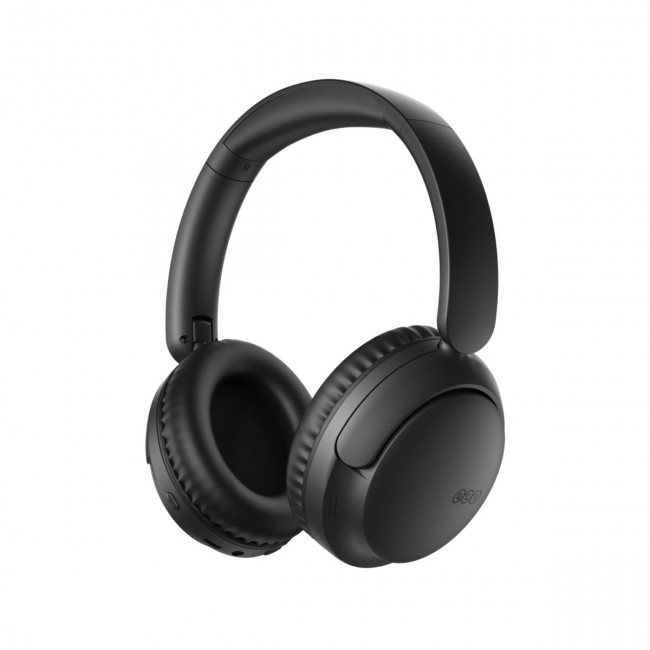 QCY H2S Μαύρα Lite Ασύρματα Over-Ear Ακουστικά Bluetooth 6.0 με ENC & 60h Αυτονομία 