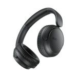 QCY H2S Μαύρα Lite Ασύρματα Over-Ear Ακουστικά Bluetooth 6.0 με ENC & 60h Αυτονομία 