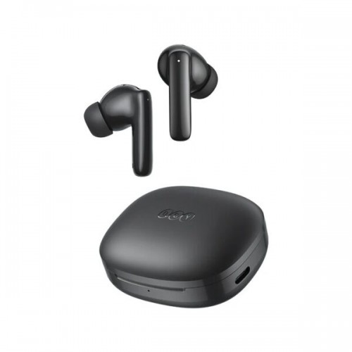 QCY T13 Pro Μαύρα HT23 TWS Ασύρματα Ακουστικά με Adaptive ANC 50dB & Bluetooth 6.0