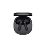 QCY Air QT41 TWS Ασύρματα Ακουστικά Semi-Ear με 4 Μικρόφωνα ENC & Multipoint Μαύρα