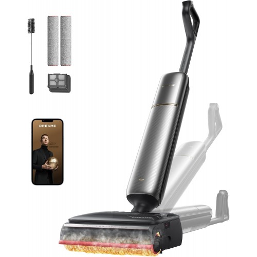Dreame T16 Pro Heat Wet & Dry Επαναφορτιζόμενη Σκούπα 30.000Pa με Καυτό Νερό 90°C