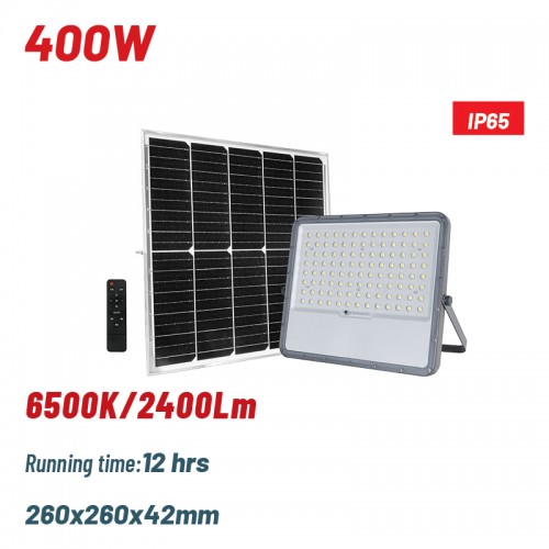 BORMANN BLF2754 Προβολέας Ηλιακός LED,400W, Αδιάβροχος,Φωτοβολταϊκό Πάνελ *