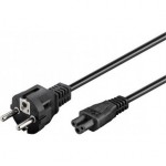 Goobay 57846 Καλώδιο Τροφοδοσίας Schuko σε IEC C5 3x0.75mm² 1m Μαύρο * Goobay 57846 Καλώδιο Τροφοδοσίας Schuko σε IEC C5 3x0.75mm² 1m Μαύρο *
