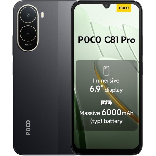 Xiaomi POCO C81 Pro Dual SIM 4GB/256GB 6.9" 120Hz Black
