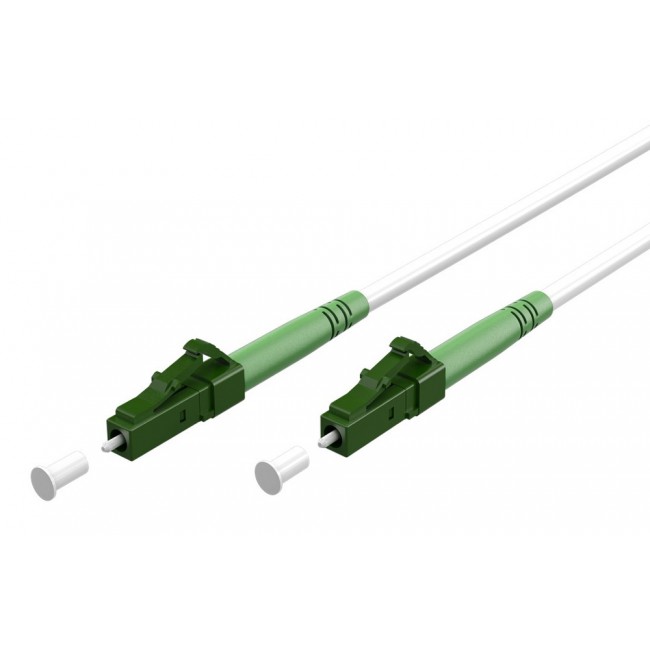 GOOBAY LC-APC 59586 καλώδιο οπτικής ίνας, Singlemode OS2, 3m, λευκό GOOBAY LC-APC 59586 καλώδιο οπτικής ίνας, Singlemode OS2, 3m, λευκό