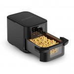 Rohnson R-2898 Slim Air Fryer 10L 2350W με Παράθυρο Ψησίματος Μαύρo