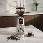 Rohnson Ηλεκτρικός Μύλος Καφέ 260W με Χωρητικότητα 350gr και 100 Επίπεδα Άλεσης Ασημί Rohnson Ηλεκτρικός Μύλος Καφέ 260W με Χωρητικότητα 350gr και 100 Επίπεδα Άλεσης Ασημί