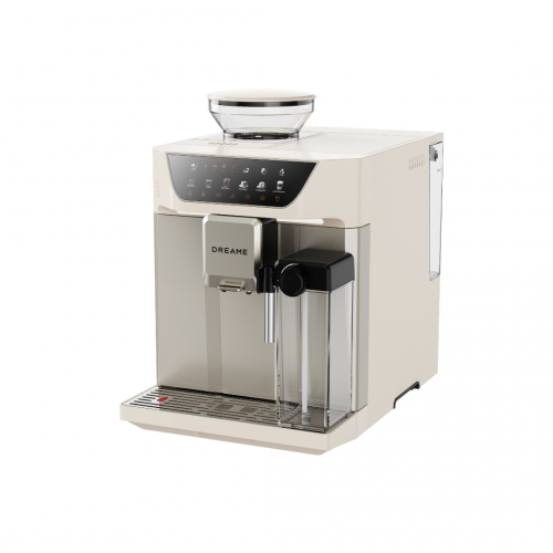 Dreame Ecceluxe™ Master Αυτόματη Μηχανή Espresso 1235W 19bar με Μύλο Άλεσης & Σύστημα Γάλακτος Μπεζ