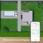 Dreame A1 Pro Ρομποτική Μηχανή Γκαζόν 5Ah για Έως 2.000m² χωρίς Περιμετρικό Καλώδιο
