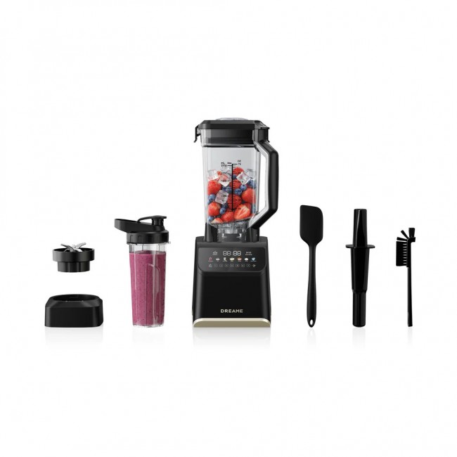 Dreame BlendLogic™ Ηλεκτρικό Μπλέντερ 2000W με iDetect, 2L + 700ml Μαύρο Dreame BlendLogic™ Ηλεκτρικό Μπλέντερ 2000W με iDetect, 2L + 700ml Μαύρο