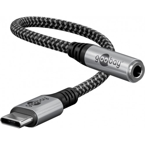 Goobay Καλώδιο Αντάπτορας USB-C σε 3.5mm AUX 0.15m