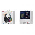 XO GE10 Gaming Ενσύρματα Ακουστικά RGB με Μικρόφωνο Μαύρα XO GE10 Gaming Ενσύρματα Ακουστικά RGB με Μικρόφωνο Μαύρα