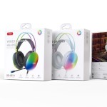 XO GE11 Gaming Ενσύρματα Ακουστικά με RGB Φωτισμό & Μικρόφωνο Μαύρα XO GE11 Gaming Ενσύρματα Ακουστικά με RGB Φωτισμό & Μικρόφωνο Μαύρα