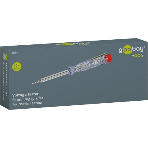 Goobay 77000 Δοκιμαστικό Κατσαβίδι Τάσης 140 mm 200-250V